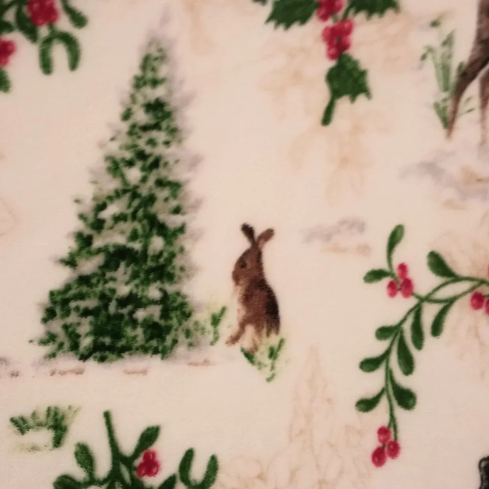 *EUC ~ Better Homes & Gardens Oversize Reversible Velvet Plush Throw Blanket